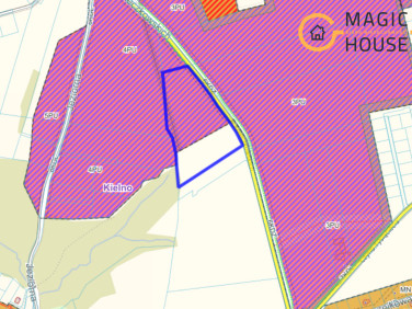 Działka inwestycyjna Kielno