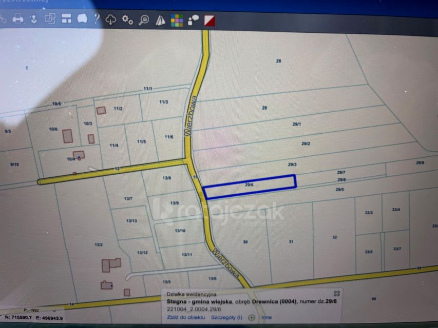 Działka budowlana Drewnica sprzedam