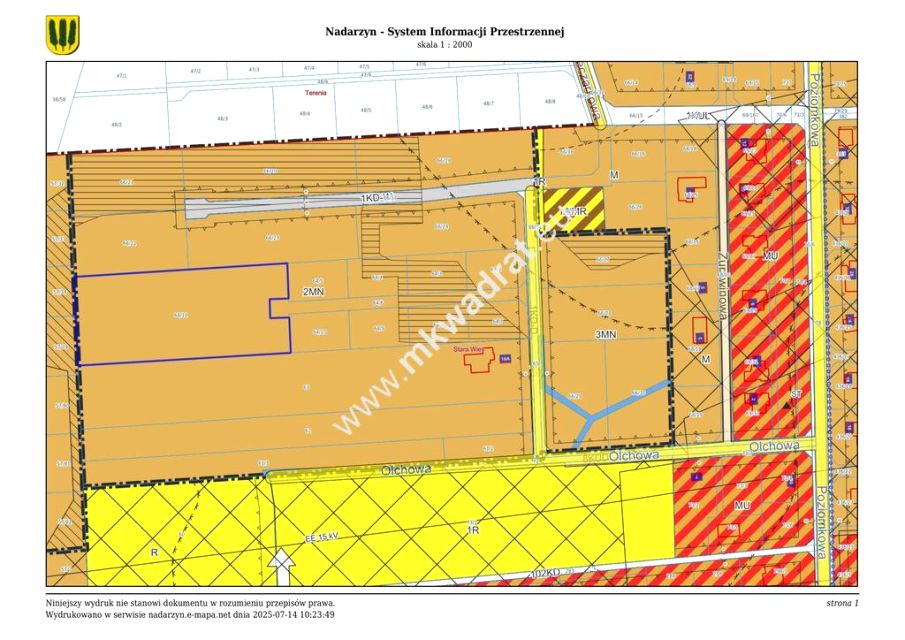 Działka budowlana Stara Wieś