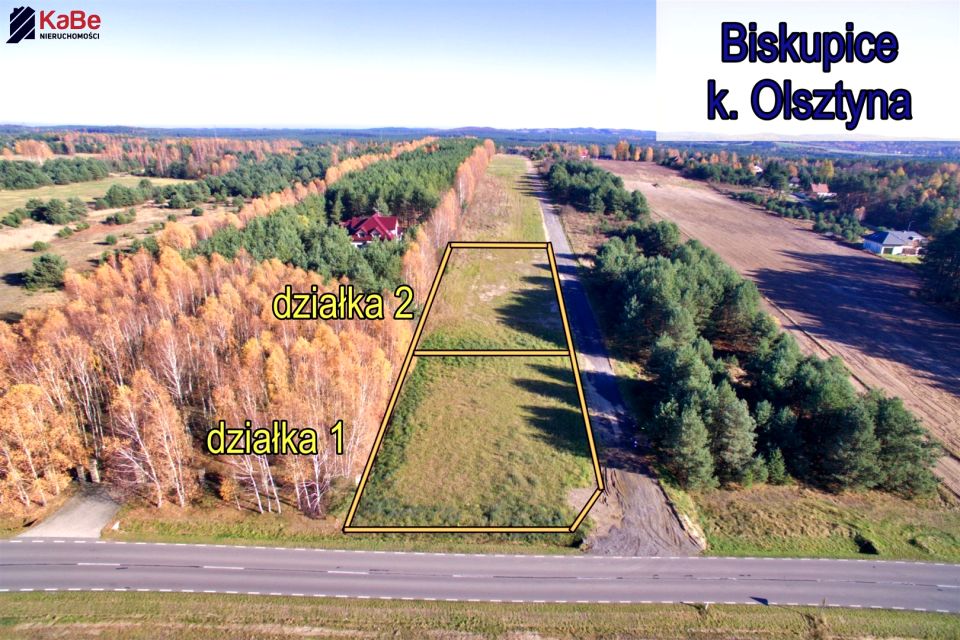 Działka budowlana Biskupice
