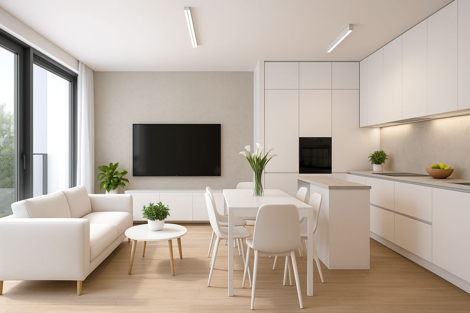 Mieszkanie przy lesie