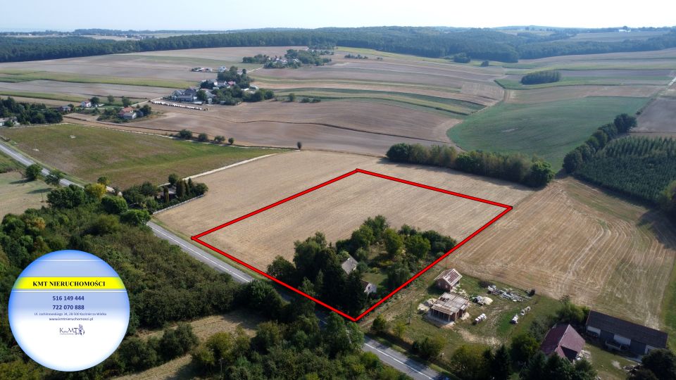 Działka budowlano-rolna Lipówka