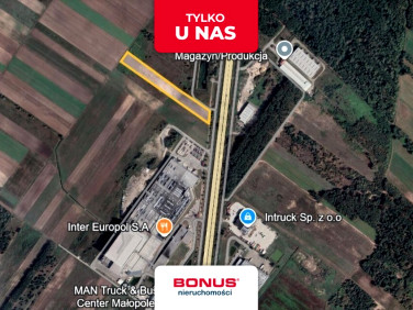 Działka przemysłowa Małopole