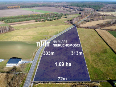 Działka inwestycyjna Wiązownica