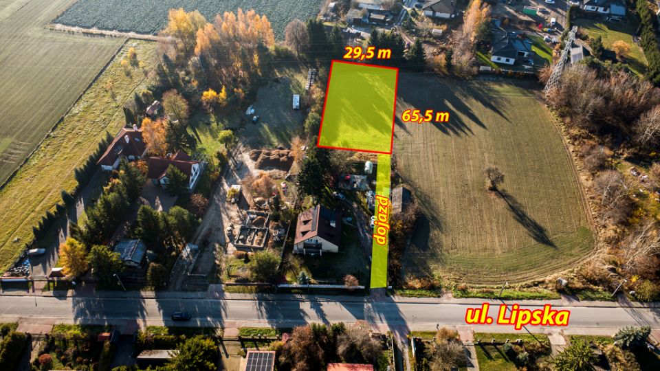 Ogrodzona działka Lublin