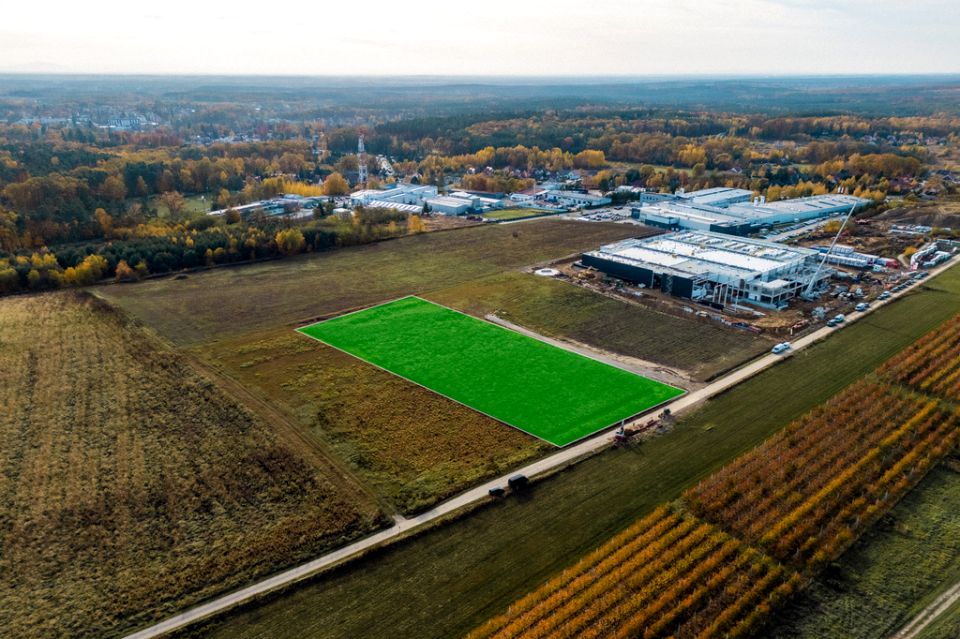 Działka inwestycyjna Siemianice