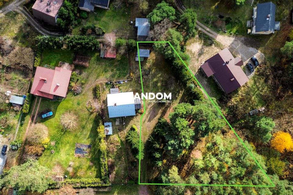 Ogrodzona działka sprzedam