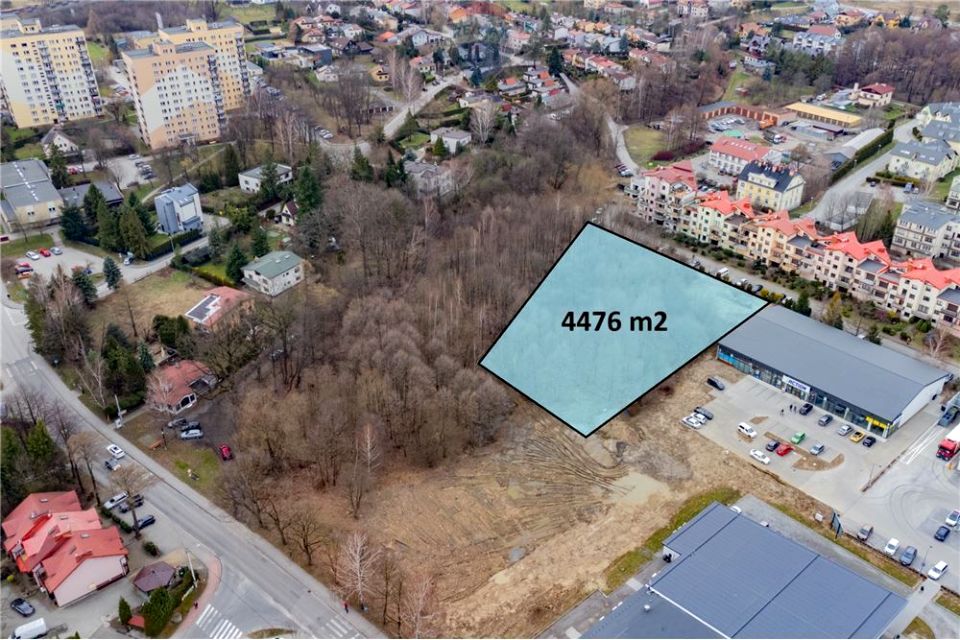 Działka inwestycyjna Ustroń