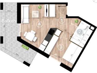 Mieszkanie blok mieszkalny sprzedaż