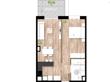 Mieszkanie blok mieszkalny sprzedaż