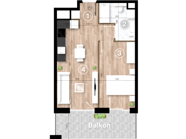 Mieszkanie blok mieszkalny sprzedaż