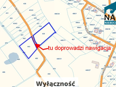 Działka siedliskowa Warzno