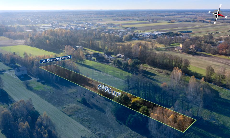 Działka inna Cykarzew Północny