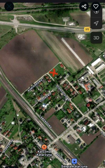 Działka budowlana Święta Katarzyna