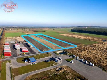 Ogrodzona działka sprzedam