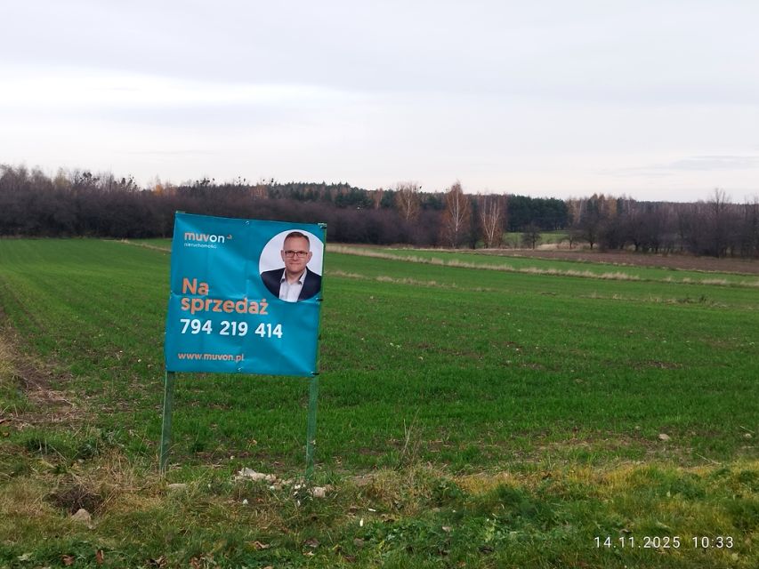 Działka Nowostawy Dolne