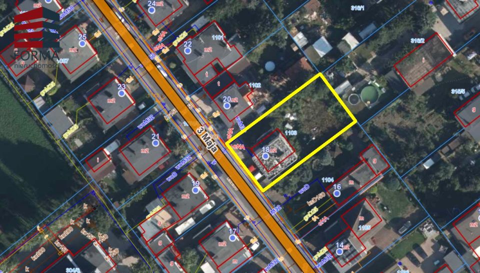 Działka budowlana Komorniki