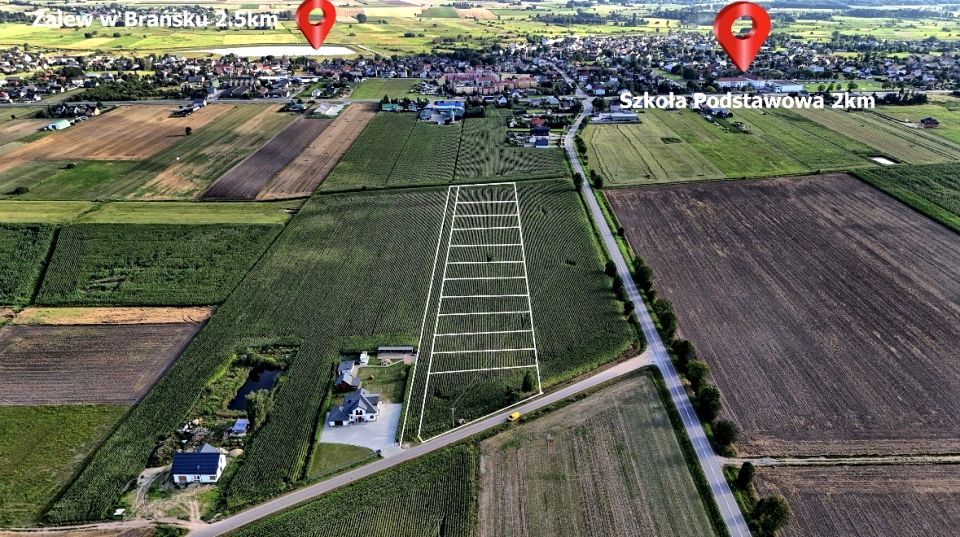 Działka budowlana Brańsk sprzedam