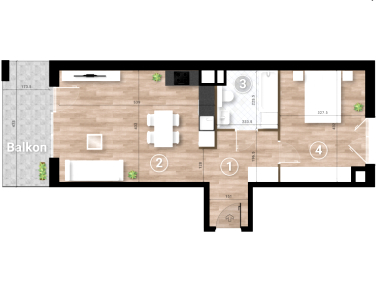 Mieszkanie blok mieszkalny sprzedaż