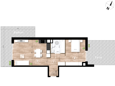 Mieszkanie blok mieszkalny sprzedaż