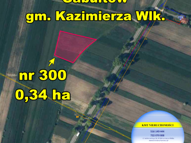 Działka rolna Gabułtów