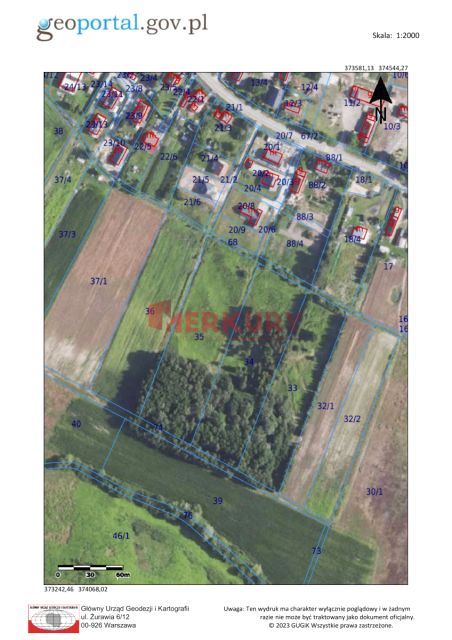 Działka budowlana Budziwojowice