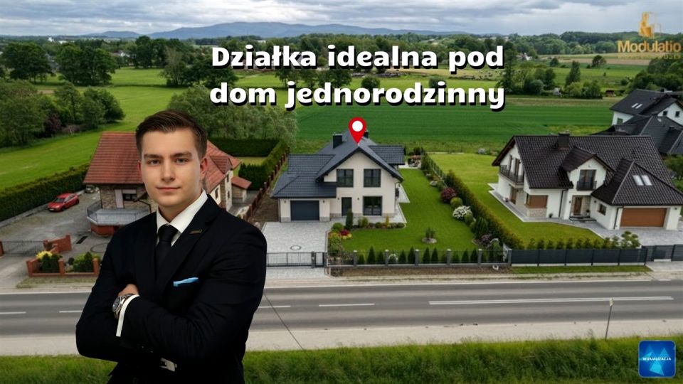 Działka budowlana Bronów