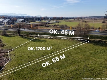 Działka inwestycyjna Nowy Targ