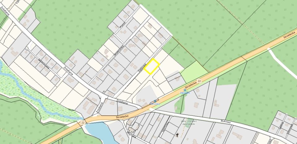 Działka budowlana Zdroisko