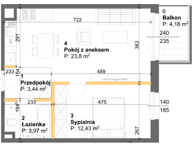 Mieszkanie Kajetany
