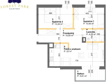 Mieszkanie Kajetany