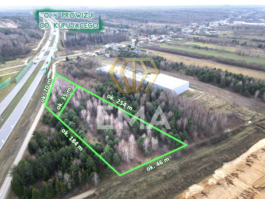 Działka rolna Szarlejka