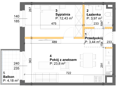 Mieszkanie Kajetany