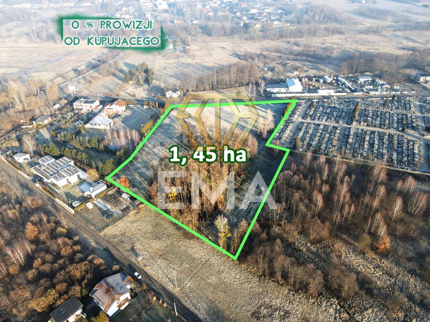 Działka inwestycyjna Częstochowa