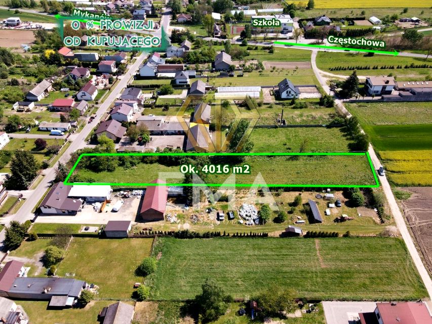 Działka budowlana Radostków