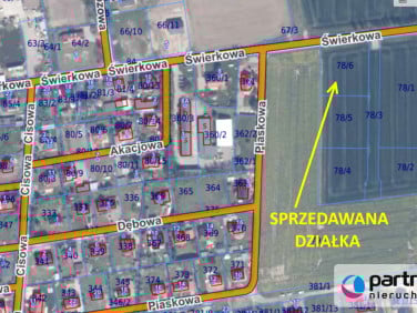 Działka budowlana Koszwały