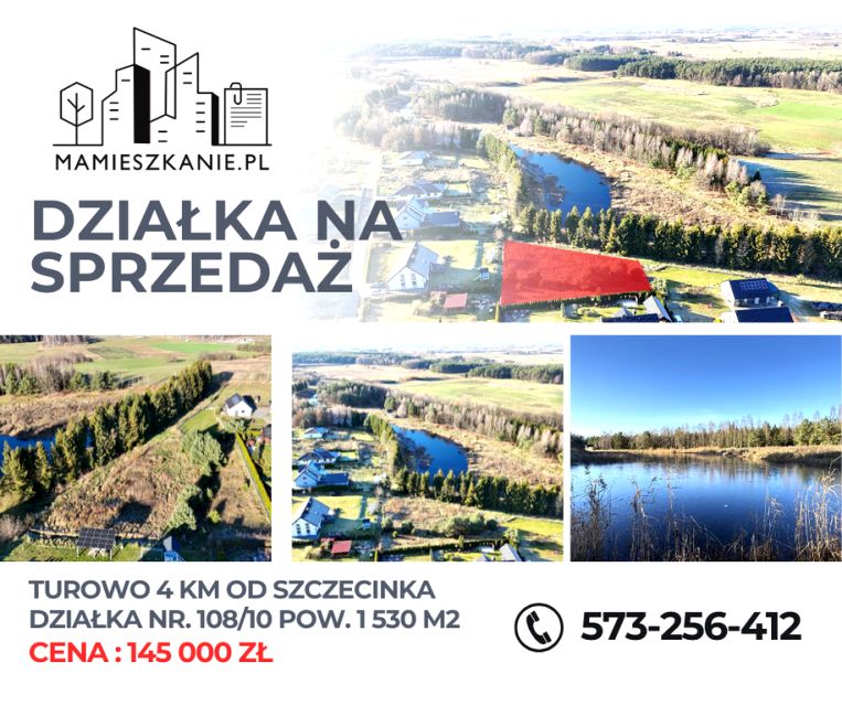 Działka budowlana Turowo