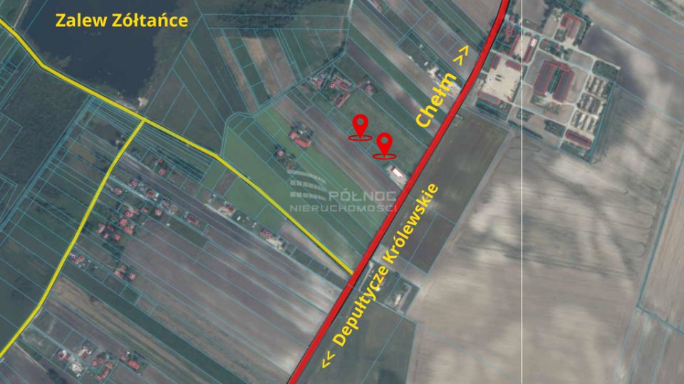 Działka budowlana Żółtańce