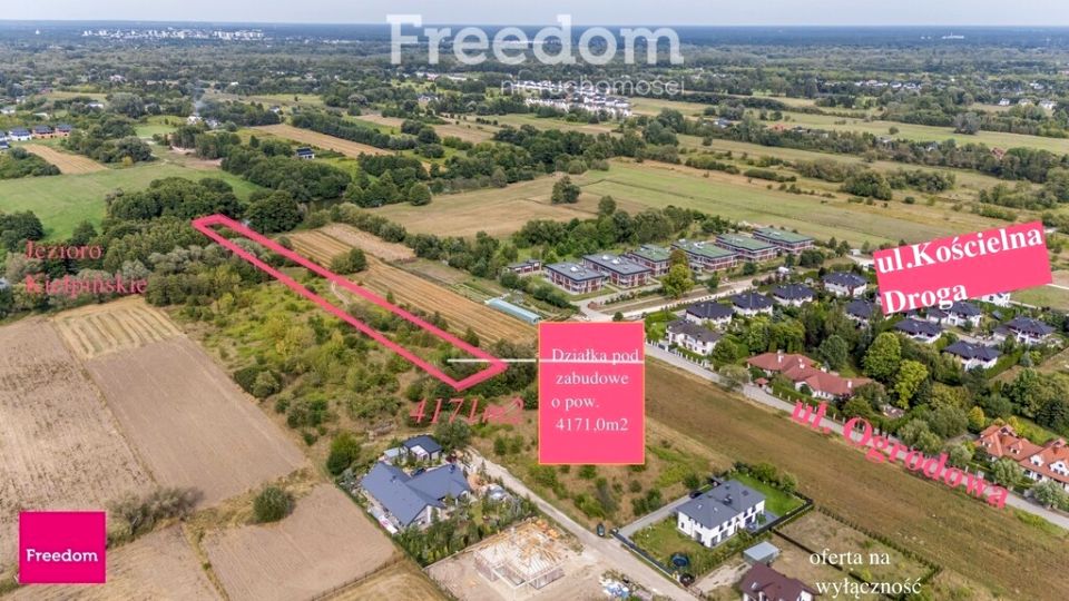 Działka budowlana Łomianki