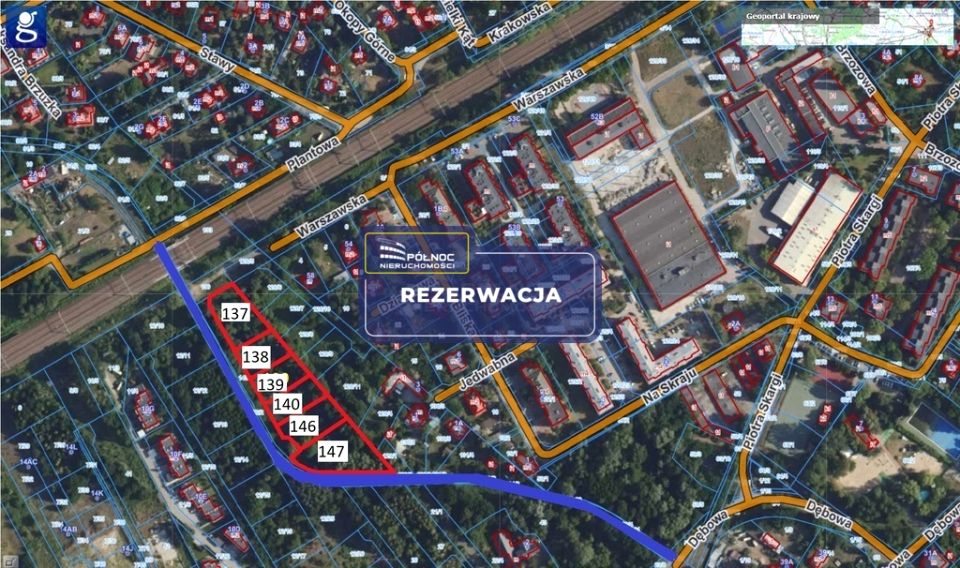 Działka budowlana Milanówek sprzedam