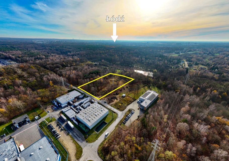 Działka inwestycyjna Zgierz