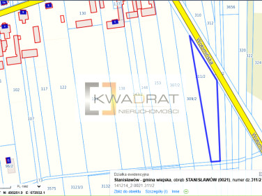 Działka budowlano-rolna Stanisławów