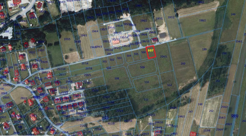 Działka budowlana Sułków