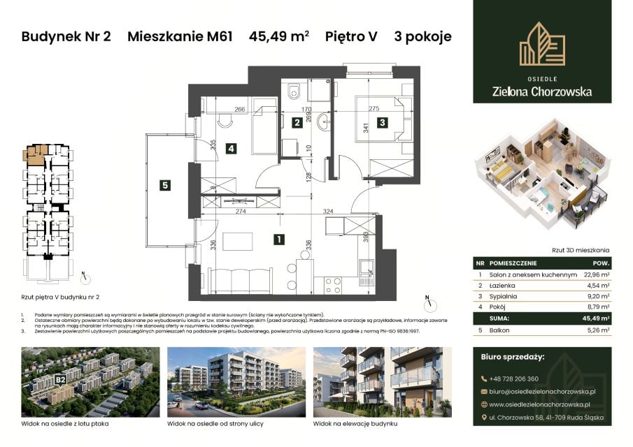 Mieszkanie Nowy Bytom, ul. Chorzowska