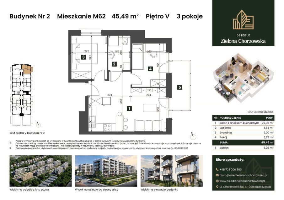 Mieszkanie Nowy Bytom, ul. Chorzowska