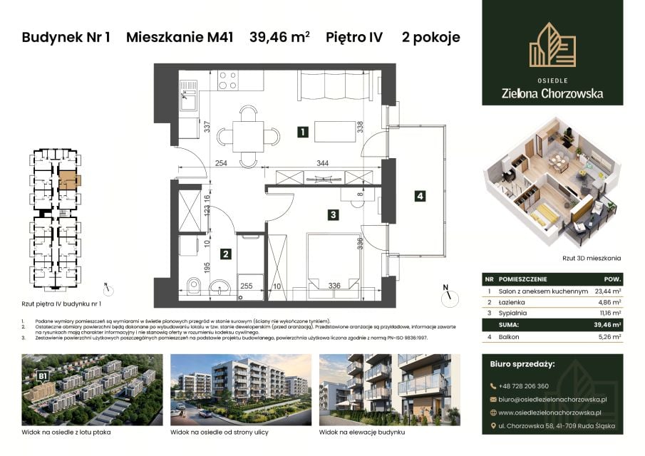 Mieszkanie Nowy Bytom, ul. Chorzowska
