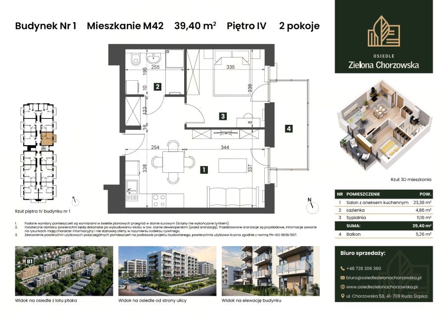 Mieszkanie Nowy Bytom, ul. Chorzowska