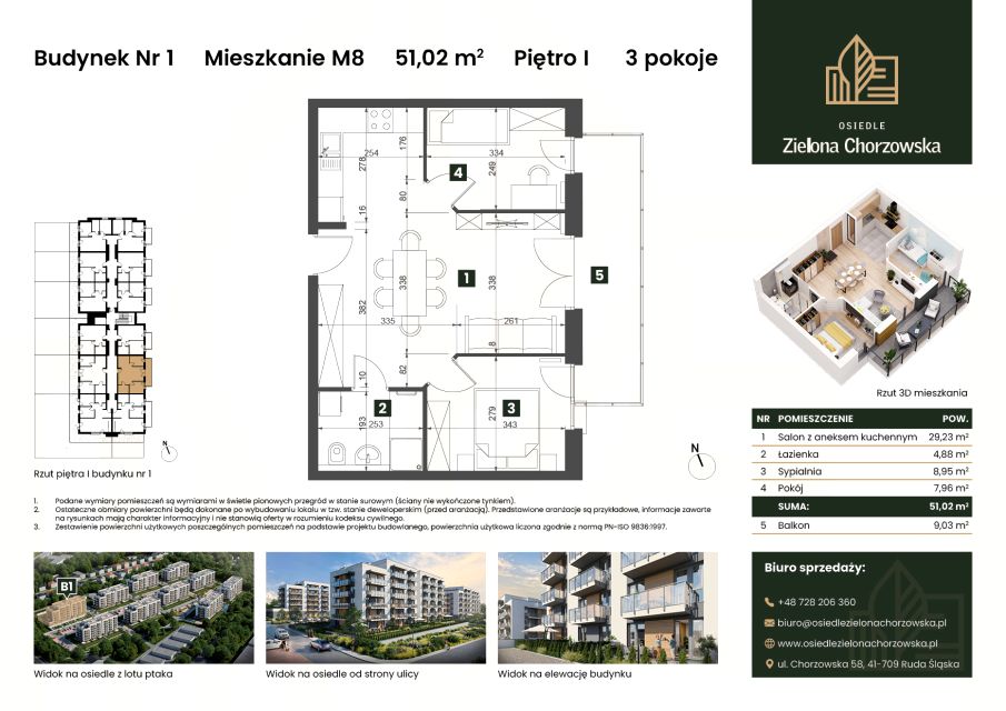 Mieszkanie Nowy Bytom, ul. Chorzowska