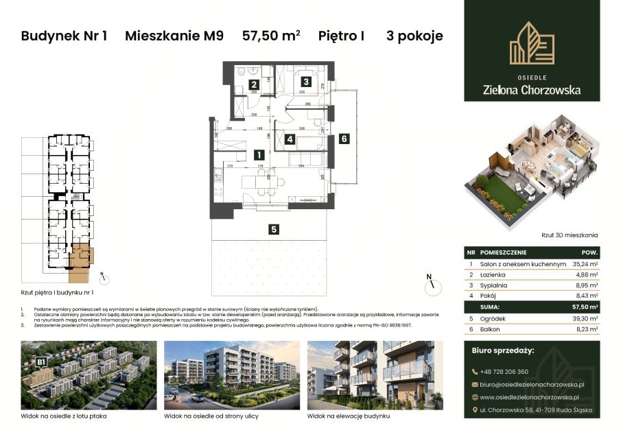 Mieszkanie Nowy Bytom, ul. Chorzowska