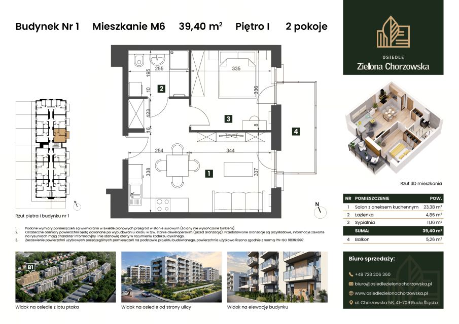 Mieszkanie Nowy Bytom, ul. Chorzowska